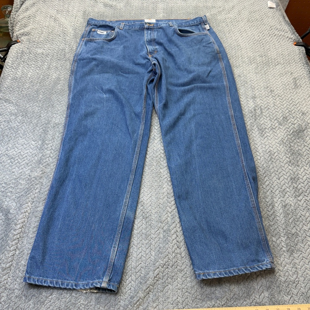 Tyndale Carpenter Jeans Mens 42x31‎ Blue FRMC Welding Flame Resistant USA Made